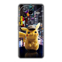 Чохли з крутими принтами для Xiaomi POCO F7 Ultra - (PREMIUMPrint) (Пикачу)