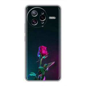 Чехлы с принтом Розочки для Xiaomi POCO F7 Ultra – Ночная роза