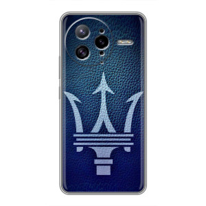 Чохли з тематикою "Круті машини" на Xiaomi POCO F7 Ultra – Лого Maserati