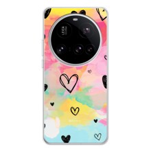 Чехлы с тематикой "Маленькие Сердечки" на Xiaomi POCO F7 Ultra – Яркие сердечки