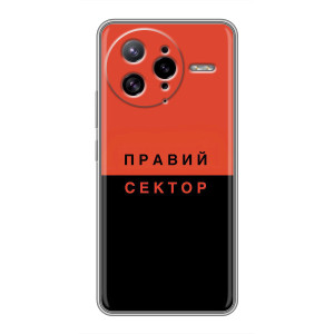 Чехлы УПА (Красно-Чёрный) на Xiaomi POCO F7 Ultra – Правый Серктор