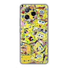 Чохол Губка Боб для Поко Ф7 Ультра (Емоції Спан Боба)