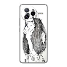 Чехол с печатью для Xiaomi POCO F7 Ultra - (Мода) (AlphaPrint) (Фото девочки)