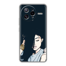 Чехол с печатью для Xiaomi POCO F7 Ultra - (Мода) (AlphaPrint) (Красивая девочка)