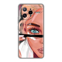 Чехол с печатью для Xiaomi POCO F7 Ultra - (Мода) (AlphaPrint) (Макияж)