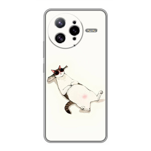 Чехол на тематику: Коты для Xiaomi POCO F7 Ultra – Отдых