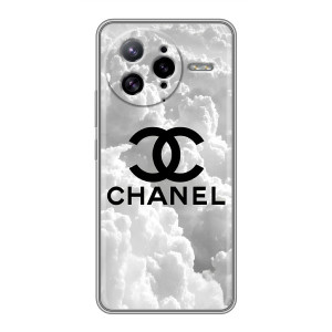 Чехол с Брендами одежды на Поко Ф7 Ультра – CHANEL
