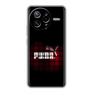 Чехол с Брендами одежды на Поко Ф7 Ультра – PUMA стиль