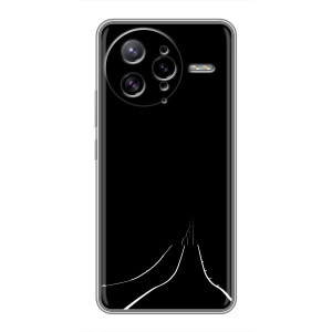 Чехол с картинками на черном фоне для Xiaomi POCO F7 Ultra – Дорога