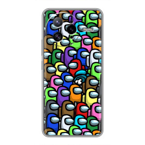 Чехол Амонг Ас для Xiaomi POCO F7 Ultra (AlphaPrint)