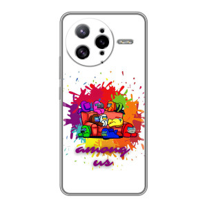 Чехол Амонг Ас для Xiaomi POCO F7 Ultra (AlphaPrint)