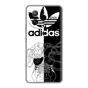 Чехол в стиле "Адидас" для Поко Ф7 Ультра – Adidas шнурки
