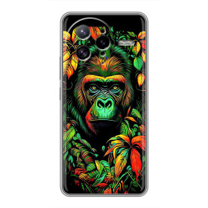 Чехол с Обезьянами Xiaomi POCO F7 Ultra - (AlphaPrint)