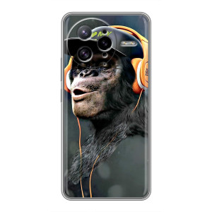 Чехол с Обезьянами Xiaomi POCO F7 Ultra - (AlphaPrint)