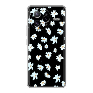 Чехол с ромашками на Xiaomi POCO F7 Ultra – Маленькие ромашки