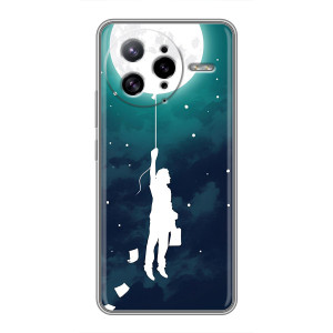 Чехол (ТПУ) с планетами на Xiaomi POCO F7 Ultra – To The moon