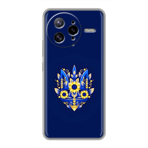 Чехол Укр Символика для Xiaomi POCO F7 Ultra – Цветущий Герб