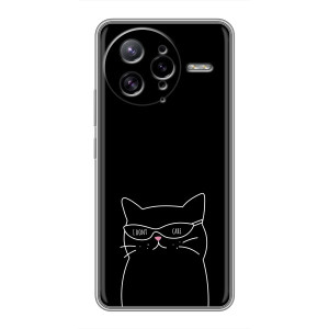 Чохол з малюнком кіт на Xiaomi POCO F7 Ultra
