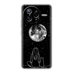 Чохол з малюнком кіт на Xiaomi POCO F7 Ultra