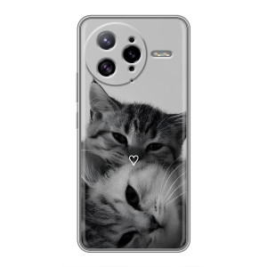 Чохол з малюнком кіт на Xiaomi POCO F7 Ultra