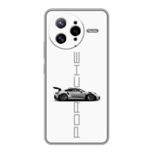 Чохол з авто Порше для Xiaomi POCO F7 Ultra – білий порше
