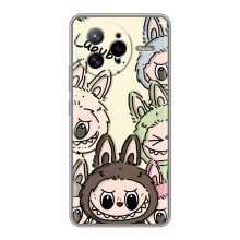 Чохол з Лабубу на Xiaomi POCO F7 Ultra – Колаж Лабубу