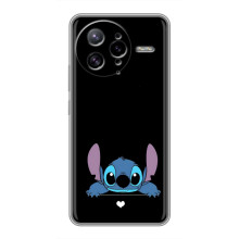 Чехол с принтом Стич на Xiaomi POCO F7 Ultra – Стич на черном