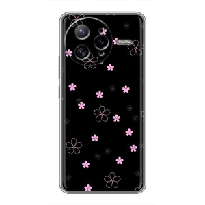Чехол с розовым рисунком для Xiaomi POCO F7 Ultra