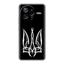 Чохол з українським гербом на Xiaomi POCO F7 Ultra – Герб на чорному