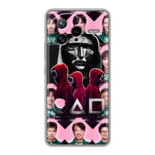 Чохол Гра в кальмара для Xiaomi POCO F7 Ultra – Персонажі гри кальмара