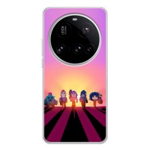 Силіконовый Чохол на Xiaomi POCO F7 Ultra з картинкою Brawl Stars (Персонажі на заході сонця)