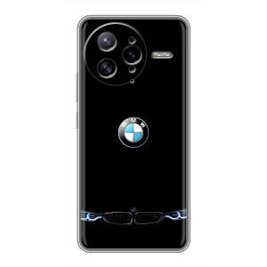 Силіконовий бампер з картинкою машини на Xiaomi POCO F7 Ultra – Чорний BMW