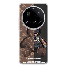 Силиконовый чехол для Xiaomi POCO F7 Ultra (Медмедь Луи Виттон)