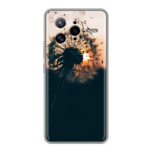 Силіконовий Чохол з кульбабками на Xiaomi POCO F7 Ultra – Гарна кульбабка