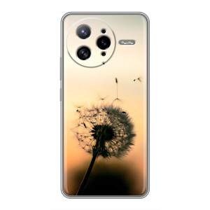 Силіконовий Чохол з кульбабками на Xiaomi POCO F7 Ultra – Роздмухана кульбабка