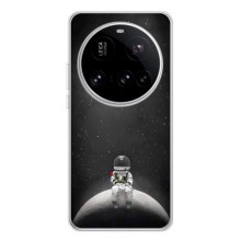 Силиконовый Чехол с принтом "Космонавты" на Xiaomi POCO F7 Ultra – Космонавт романтик