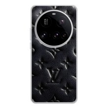 Текстурный Чехол Louis Vuitton для Поко Ф7 Ультра (Черный ЛВ)