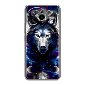 Защитные чехлы для Поко Ф7 Ультра (AlphaPrint) (ХИТ продаж) ВОЛК
