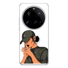 Силіконовый Чохол на Xiaomi POCO F7 Ultra з картинкой Модных девушек – У зеленому
