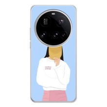 Силіконовый Чохол на Xiaomi POCO F7 Ultra з картинкой Модных девушек – Жовта кепка