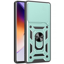 Чехол Ummi Camshield Serge Ring для Xiaomi Poco F7 – Зеленый