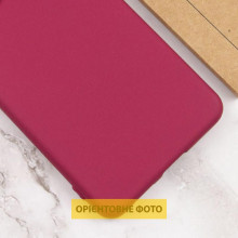 Чехол Silicone Cover Lakshmi (AAA) для Xiaomi Poco F7 – Бордовый