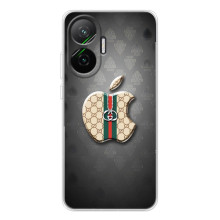 Чохли  GUCCI для Поко Ф7 (AlphaPrint) (Apple gucci)