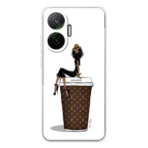 Чехлы Луи Витон для Xiaomi POCO F7 (AlphaPrint - LOUIS VUITTON)