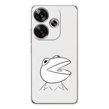 Чохли з зображенням Жаба Мем на Xiaomi POCO F7 (Арт Жаба)