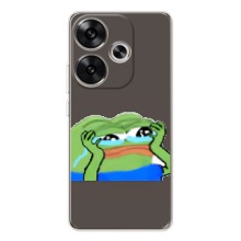 Чохли з зображенням Жаба Мем на Xiaomi POCO F7 (Плач жаби)