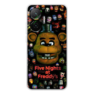 Чехлы Пять ночей с Фредди для Поко Ф7 (Freddy)