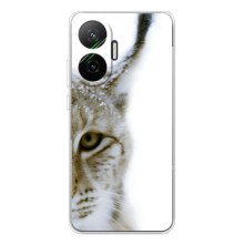 Чехлы с картинками животных Xiaomi POCO F7 (Рысь)