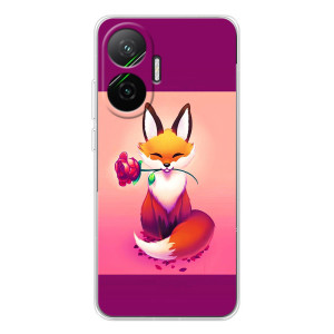 Чехлы с картинкой Лисички для Xiaomi POCO F7 (VPrint)
