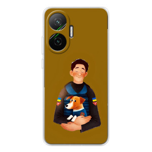 Чехлы с картинкой собаки Патрон для Xiaomi POCO F7 (AlphaPrint)